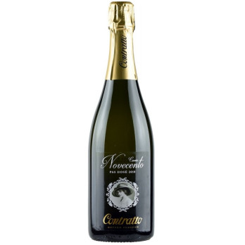 SPUMANTE CUVEE NOVECENTO PAS DOSE' CONTRATTO 75 CL