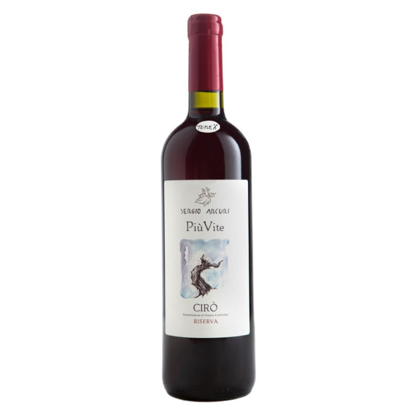 VINO ROSSO CIRO' PIU' VITE SERGIO ARCURI 75 CL