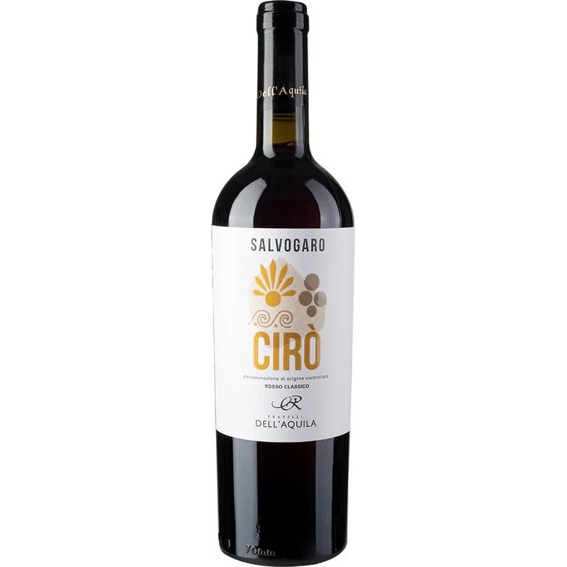 VINO ROSSO CIRO' SALVOGARO DELL'AQUILA SALVATOR 75