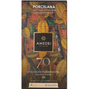 CIOCCOLATO PORCELANA FONDENTE 70% LIMITED AMEDEI 5