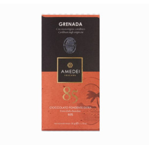 CIOCCOLATO GRENADA FONDENTE 85% AMEDEI 50 GR