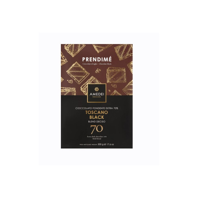 CIOCCOLATO PRENDIME' TOSCANO BLACK FONDENTE 70% AM