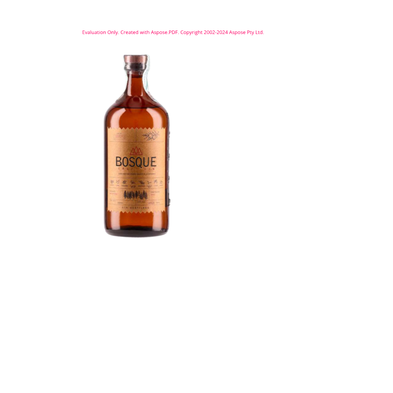 GIN BOSQUE CRAFT NATIVO 500 ML