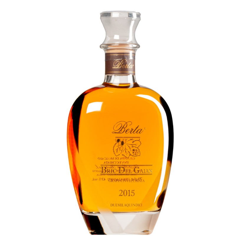 GRAPPA BRIC DEL GAIAN MOSCATO ASTUCCIO BERTA 70 CL