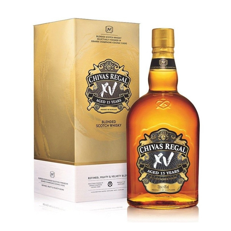 WHISKY CHIVAS XV GOLD 70 CL