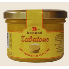 ZABAIONE AL MOSCATO D'ASTI DOCG BREZZO 220 GR