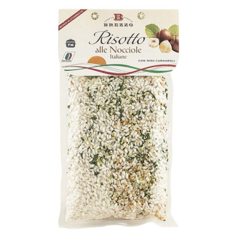 RISOTTO ALLE NOCCIOLE ITALIANE BREZZO 300 GR