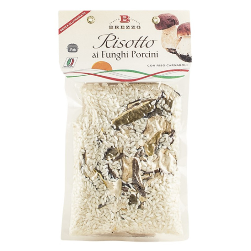 RISOTTO CON FUNGHI PORCINI BREZZO 300 GR