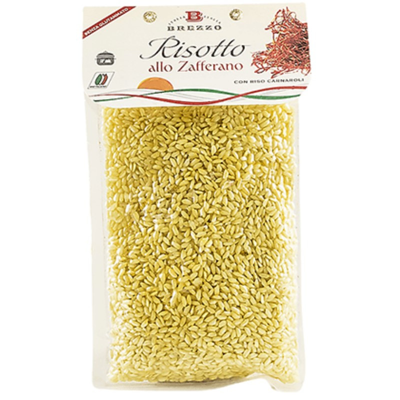 RISOTTO ALLO ZAFFERANO BREZZO 300 GR