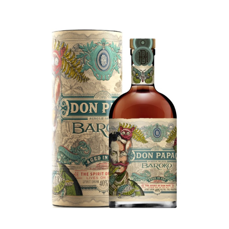 RUM BAROKO ASTUCCIO DON PAPA 70 CL