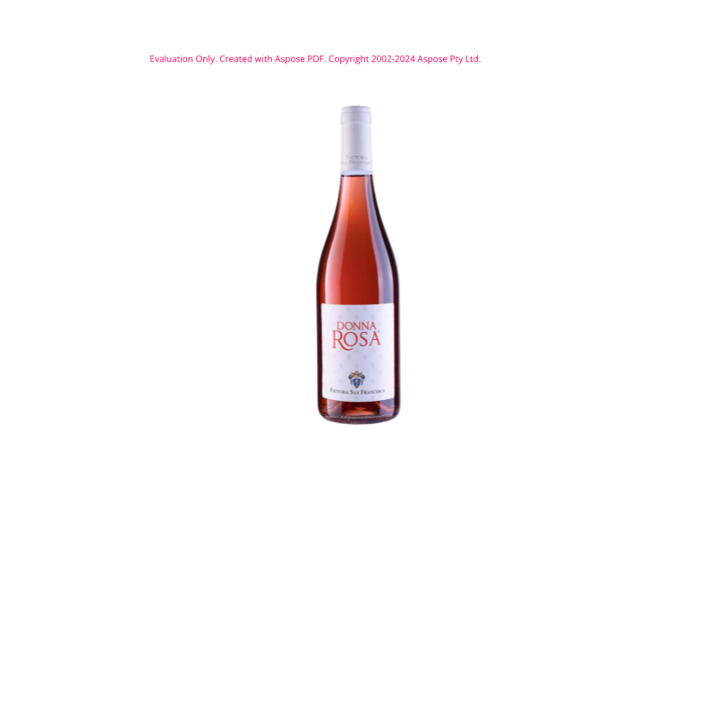 VINO ROSATO DONNA ROSA IGT SAN FRANCESCO 75 CL