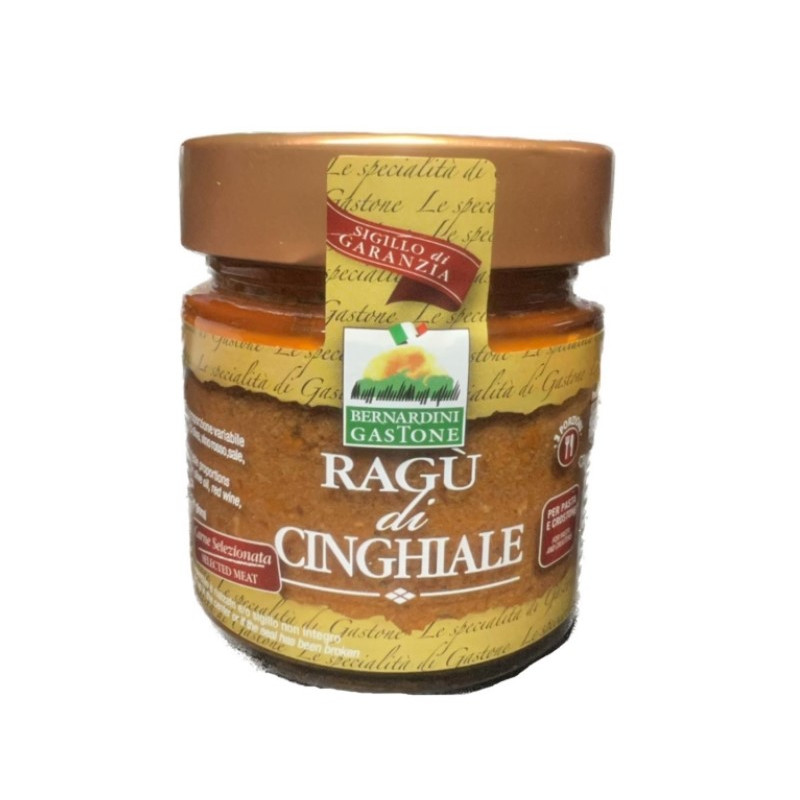 RAGU' DI CINGHIALE BERNARDINI 550 GR