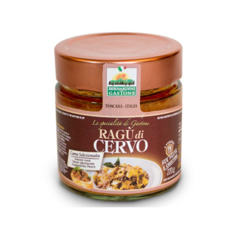 RAGU' DI CERVO BERNARDINI 550 GR
