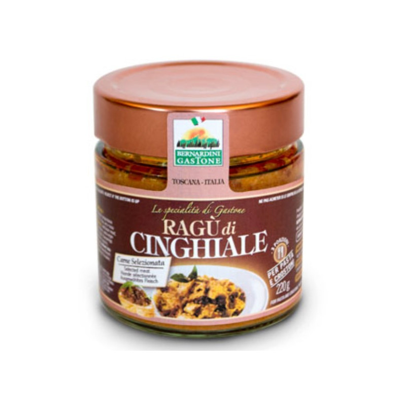 RAGU' DI CINGHIALE BERNARDINI 220 GR