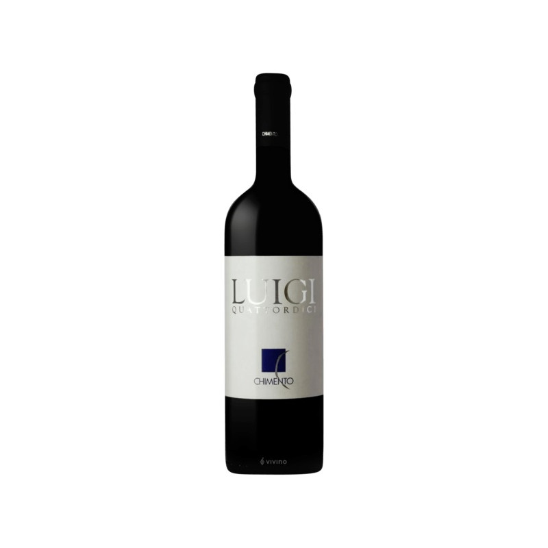 VINO ROSSO LUIGI QUATTORDICI CHIMENTO 75 CL