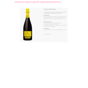 FRANCIACORTA BRUT DOCG BIO MAJOLINI 75 CL