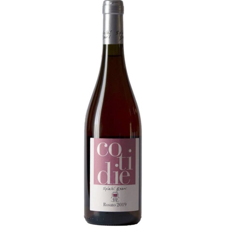 VINO ROSATO COTIDIE SPIRITI EBBRI 75 CL