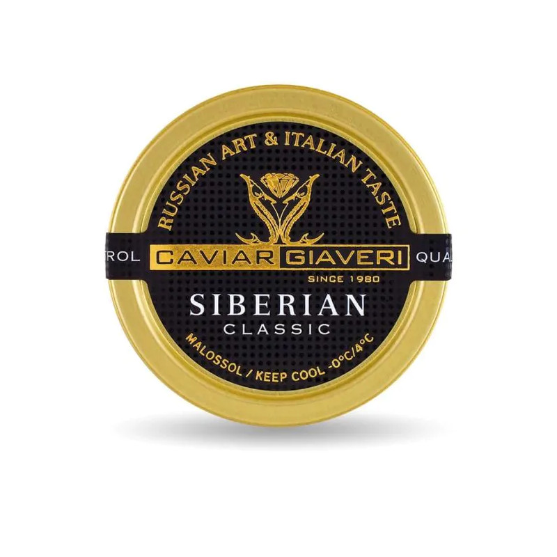 CAVIALE SIBERIAN CLASSIC CAVIAR GIAVERI 20 GR