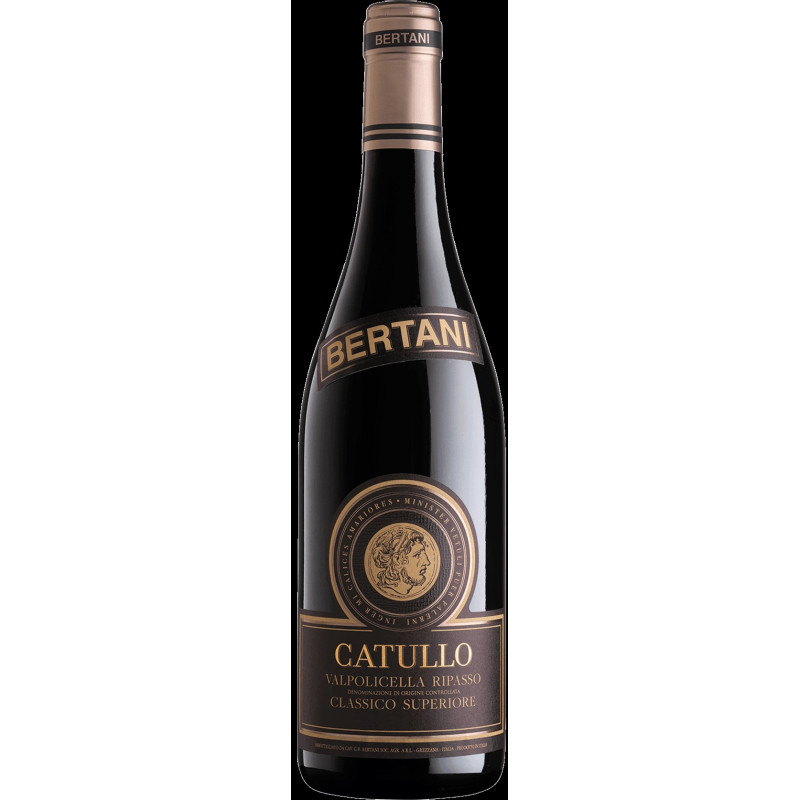 VINO ROSSO CATULLO VALPOLICELLA RIPASSO BERTANI 75