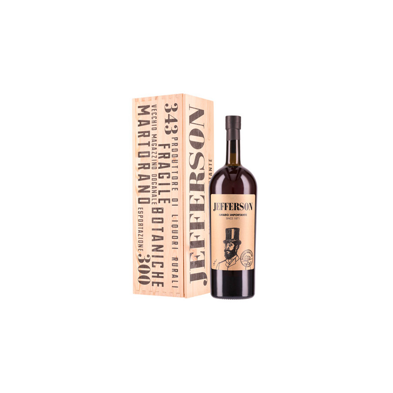 AMARO JEFFERSON BIG SIZE CASSETTA LEGNO 1,5 LT