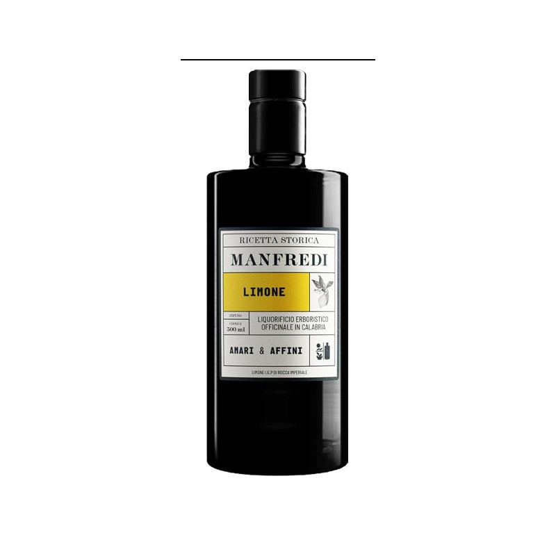 LIQUORE LIMONE RICETTA STORICA MANFREDI 500 ML