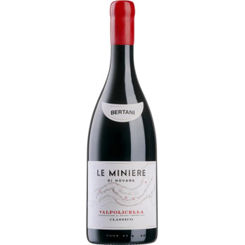 VINO ROSSO LE MINIERE VALPOLICELLA DOC BERTANI 75