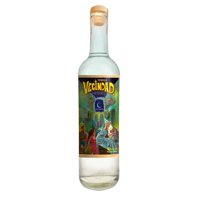 TEQUILA VECINDAD BLANCO 100% 700 ML