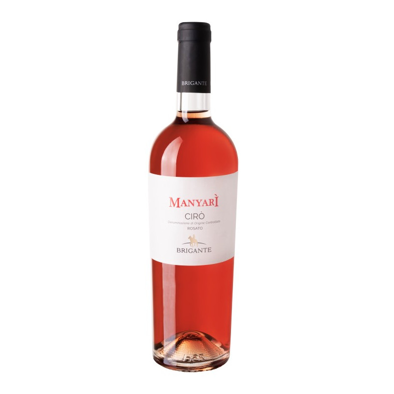 VINO ROSATO CIRO' DOC MANYARI BRIGANTE VIGNETI 75