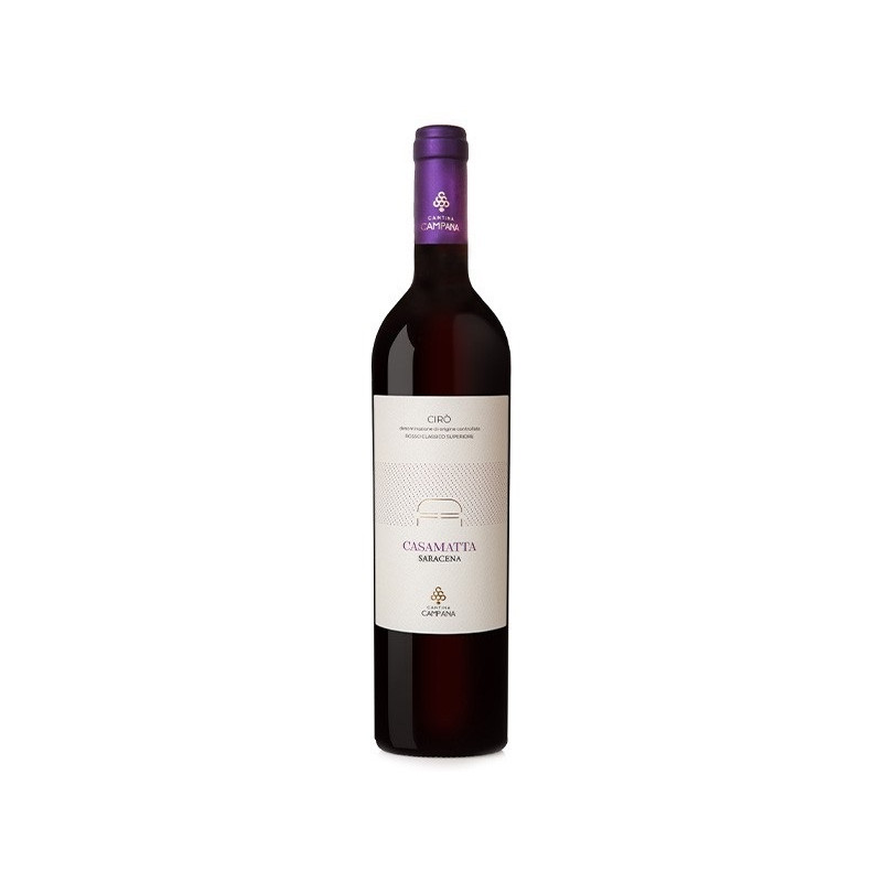 VINO ROSSO CIRO' DOC CASAMATTA CANTINA CAMPANA 75