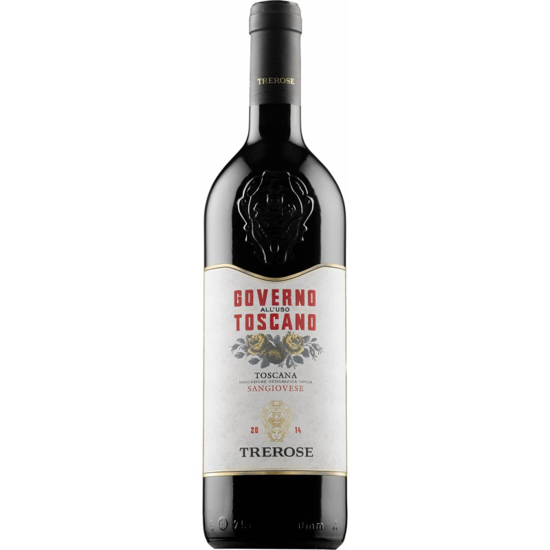 VINO ROSSO GOVERNO ALL'USO TOSCANO TREROSE 75 CL