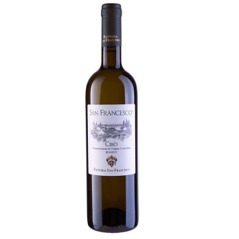 VINO BIANCO CIRO' SAN FRANCESCO 75 CL