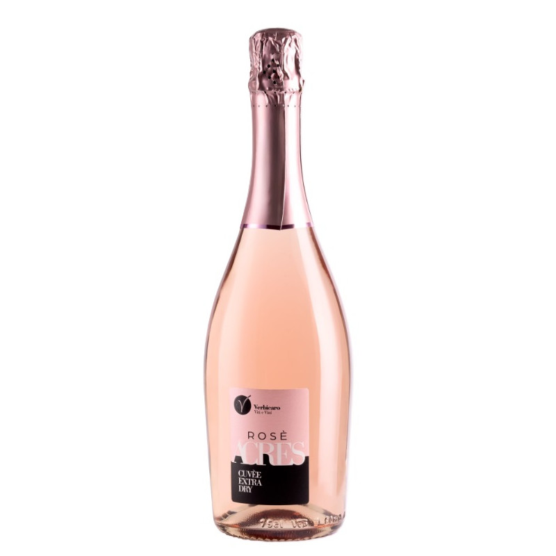 SPUMANTE ROSATO EXTRA DRY ACRES VERBICARO 75 CL