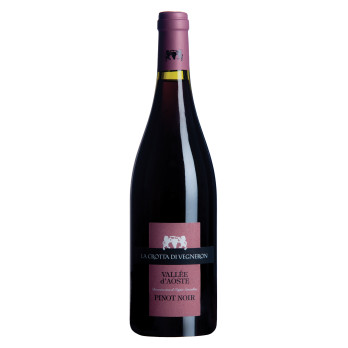 VINO ROSSO PINOT NOIR CROTTA DI VEGNERON 75 CL