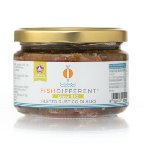 FILETTI DI ALICI RUSTICO FISHDIFFERENT 250 GR