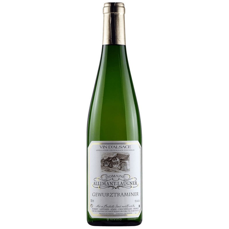 VINO BIANCO GEWURTZTRAMINER ALSACE LAUGNER 0,75 LT