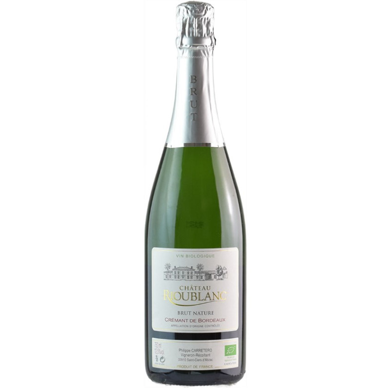 SPUMANTE BRUT CREMANT NATURE RIOUBLANC 75 CL