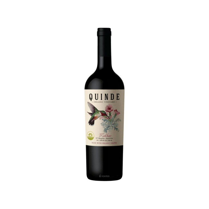 VINO ROSSO MALBEC QUINDE MENDOZA 75 CL