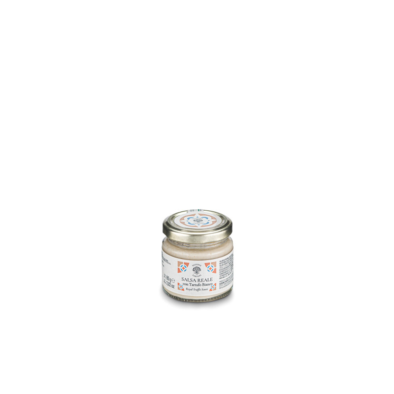 SALSA REALE TARTUFI BIANCHI SASSONE 80 GR