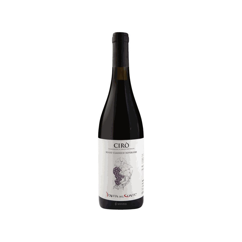 VINO ROSSO CIRO CLASSICO SUPERIORE TENUTA DEL CONT