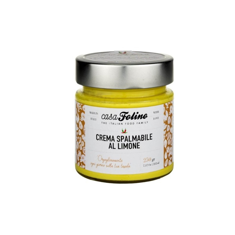 CREMA SPALMABILE AL LIMONE FOLINO 220 GR