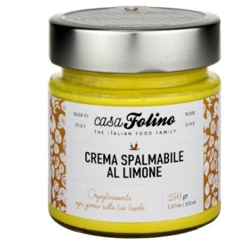 CREMA SPALMABILE AL LIMONE FOLINO 220 GR