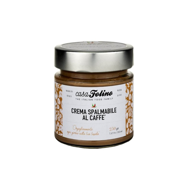 CREMA SPALMABILE AL CAFFE' FOLINO 220 GR