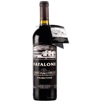 VINO ROSSO GIOA DEL COLLE FATALONE 0,75 LT