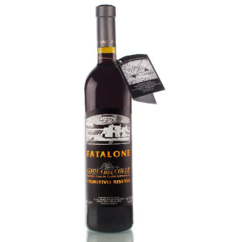 VINO ROSSO GIOIA DEL COLLE RIS. FATALONE 0,75 LT