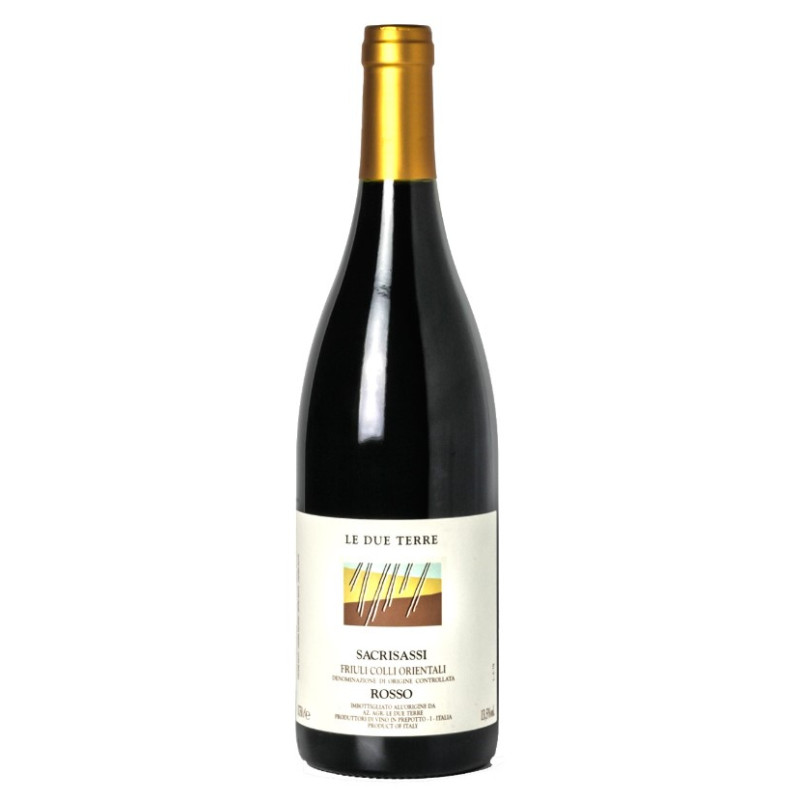 VINO ROSSO SACRISASSI LE DUE TERRE 0,75 LT