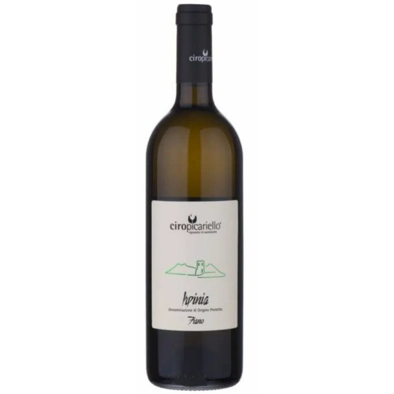 VINO BIANCO IRPINIA FIANO CIRO PECARIELLO 0,75 LT