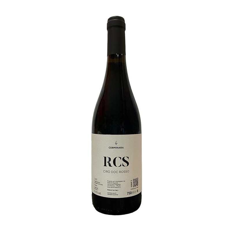 VINO ROSSO CIRO' CERMINARA 75 CL