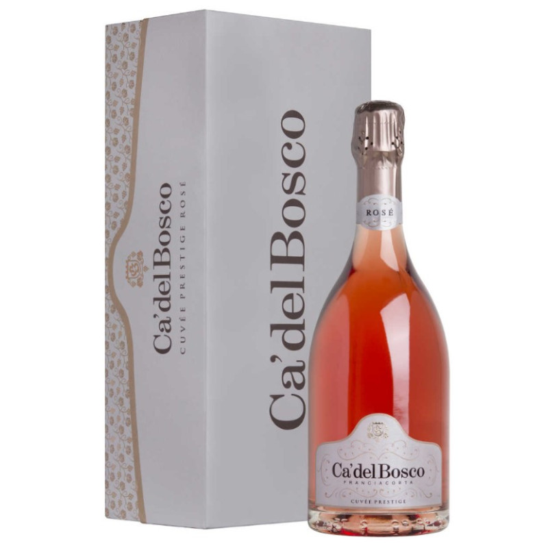 FRANCIACORTA EXTRA BRUT CUVEE PRESTIGE ROSE +AST.