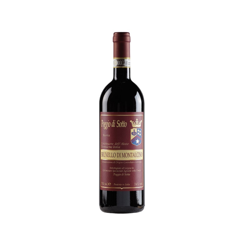 VINO ROSSO POGGIO DI SOTTO BRUNELLO RISERVA COLLEM