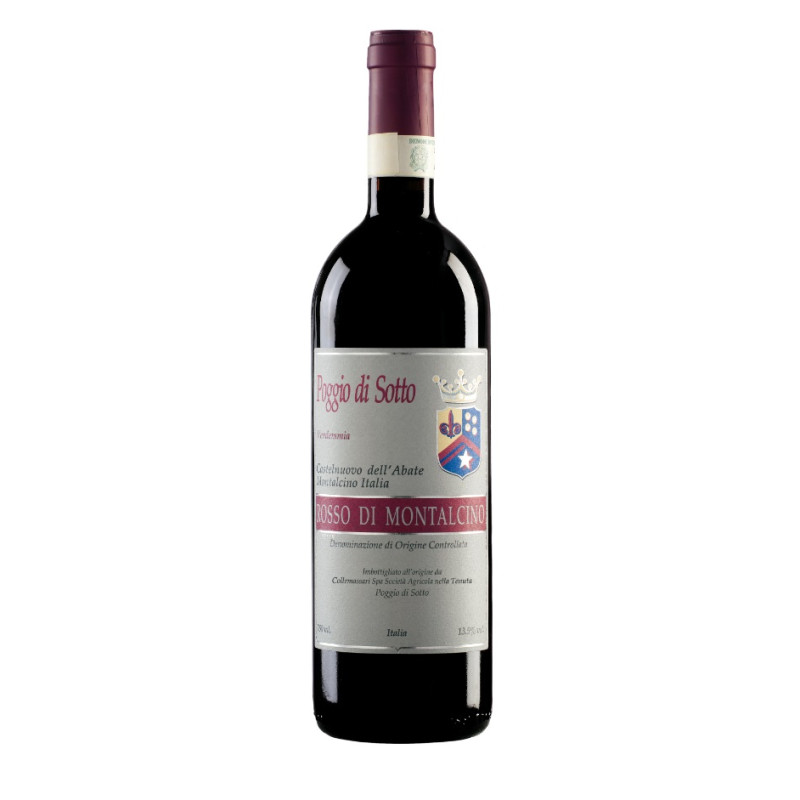 VINO ROSSO POGGIO DI SOTTO MONTALCINO COLLEMASSARI